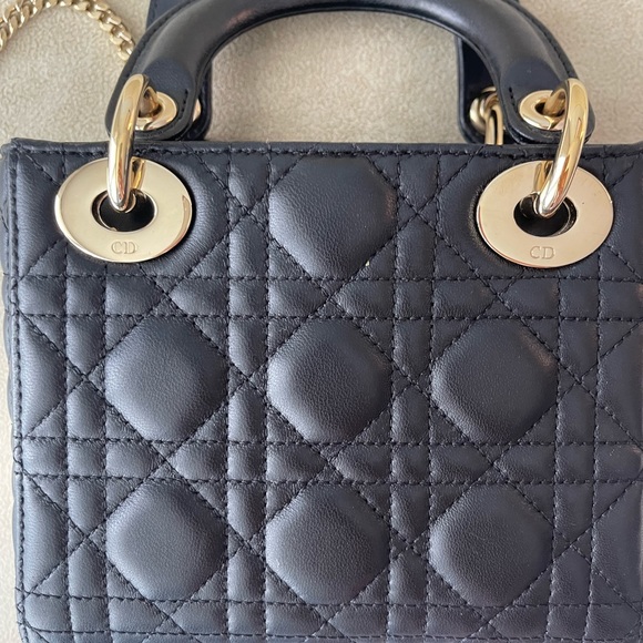 Lady Dior Mini Black - Picture 7 of 9